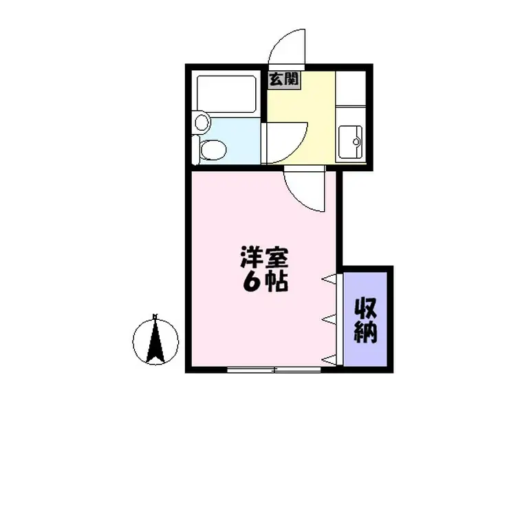 サニー子安 1階階 間取り