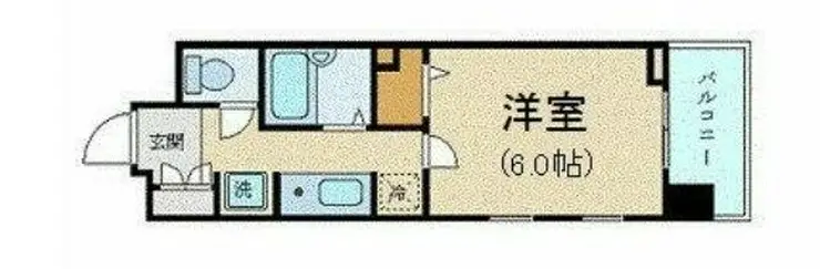 ダイナフォート日本橋 10階階 間取り