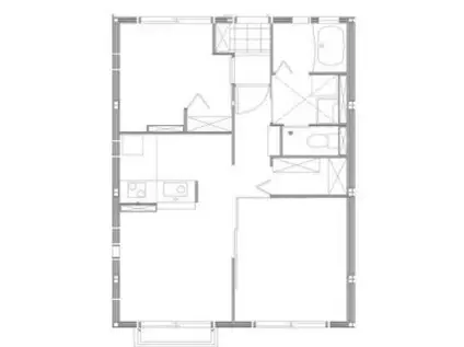 メゾネットII(2LDK/2階)の間取り写真