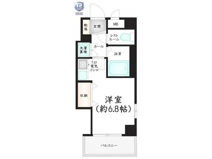 第30春日原駅南IR BLD(ワンルーム/4階)の間取り写真