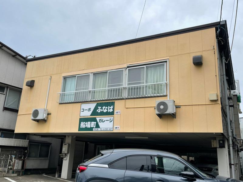 コーポふなば(1DK/2階)の外観写真