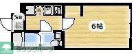 AMBITION八幡町(1K/2階)の間取り写真