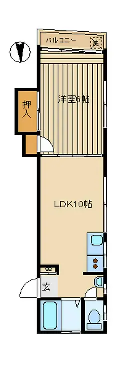 行正ビル 2階階 間取り