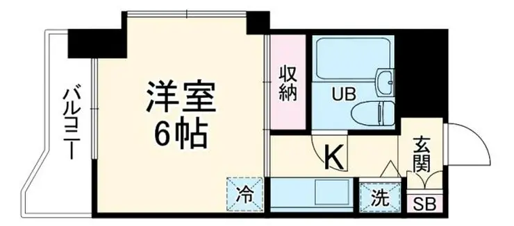 ベルシェ船橋ラマージュ 2階階 間取り