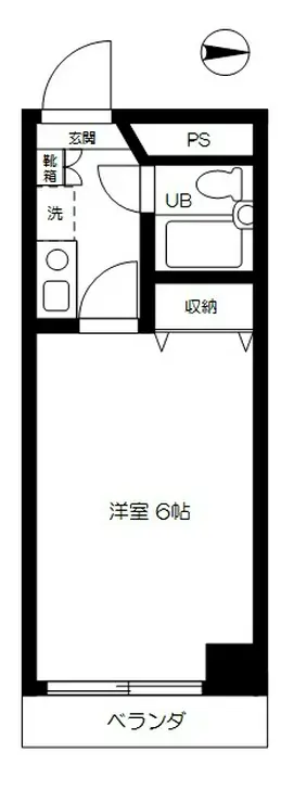 リベール国分寺 9階階 間取り