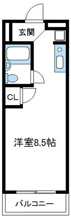 コンフィーコーポ 2階階 間取り
