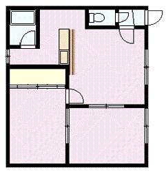 ランクル132(2LDK/1階)の間取り写真