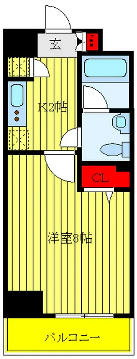 メイクスデザイン王子 3階階 間取り