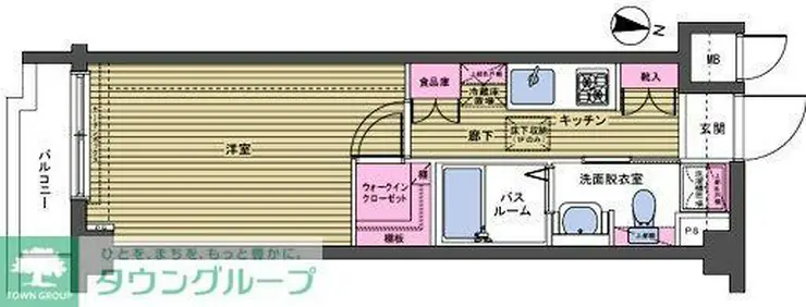 トーシンフェニックス目白 4階階 間取り