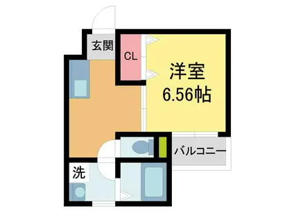 MS COURT西宮北口(1DK/3階)の間取り写真