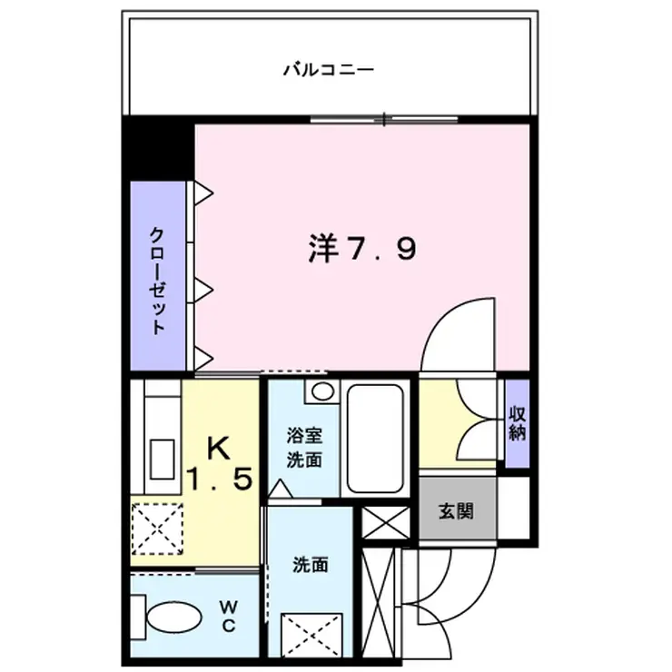 アルカンシェル新横浜 3階階 間取り