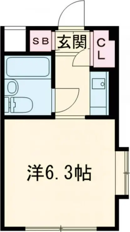 シャルム初台 4階階 間取り