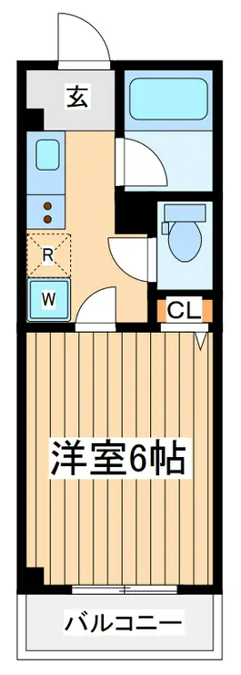 エリアN 2階階 間取り
