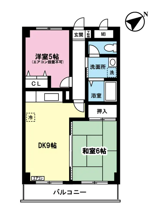 レジョン77 2階階 間取り