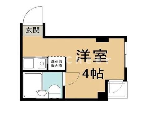 アエラス赤羽(ワンルーム/2階)の間取り写真