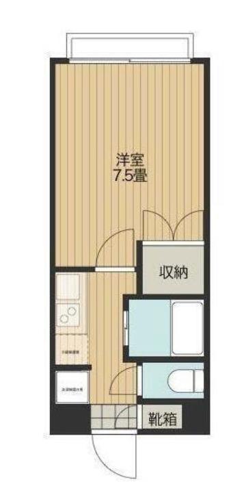 CADOG LILY(1K/3階)の間取り写真