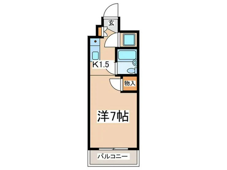大蔵グリーンマンション 3階階 間取り