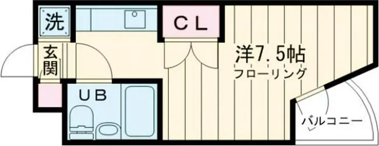 フェルテシモ田園調布 3階階 間取り