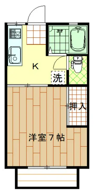 リヴェールII 2階階 間取り