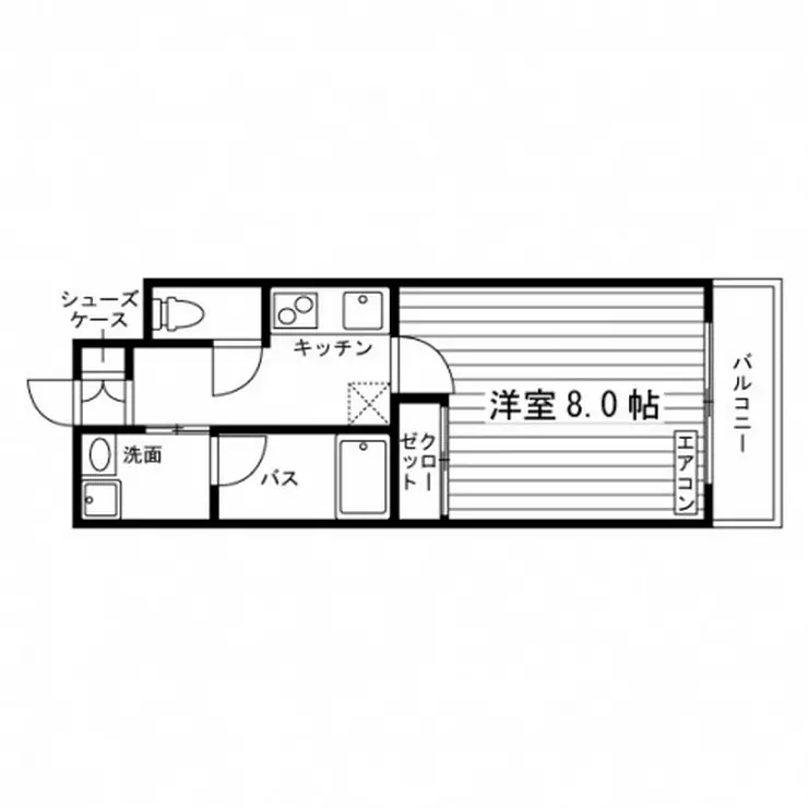 マーベラスレジデンス 2階階 間取り