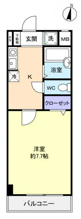 さくらマンション 4階階 間取り