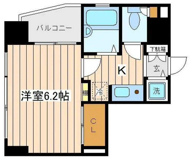 ベスト本郷 8階階 間取り
