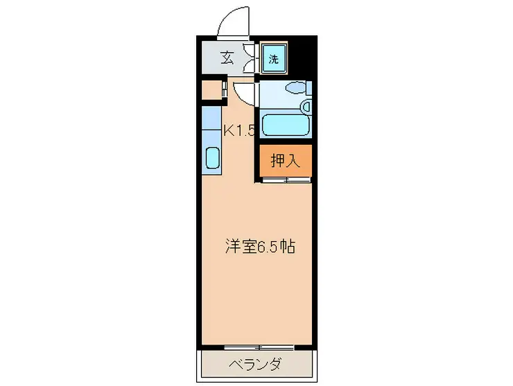 カーサ蒲田 9階階 間取り