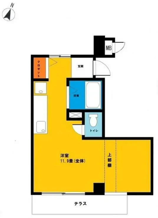 ステンドールK 1階階 間取り