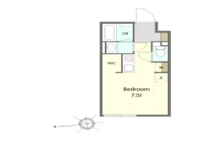 SHOKEN VILLA玉川学園I(ワンルーム/2階)の間取り写真