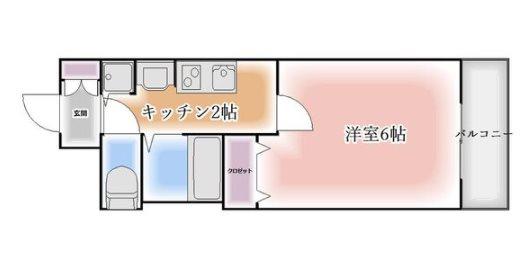 プレサンス新栄リミックス(1K/3階)の間取り写真
