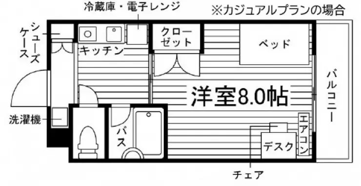 柿ノ木ブライト 4階階 間取り