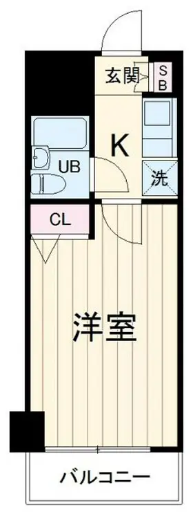 日神パレステージ浦和 6階階 間取り