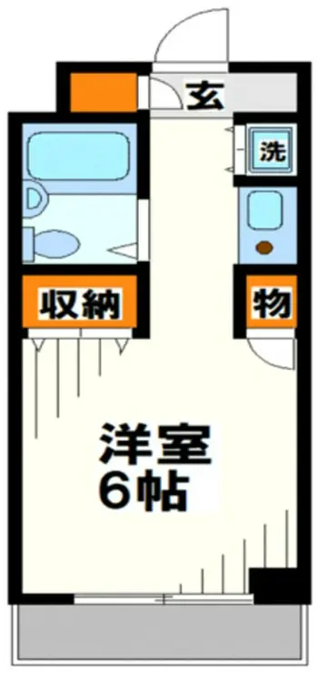 ケイズ八王子 11階階 間取り