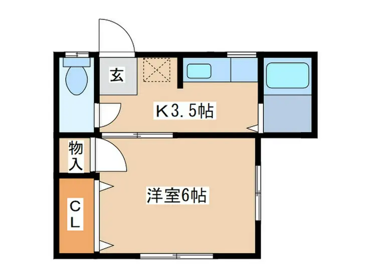 さがみ荘 1階階 間取り