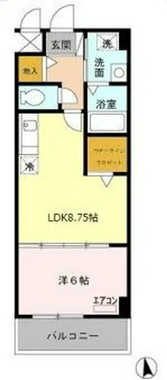ボナールコート 2階階 間取り