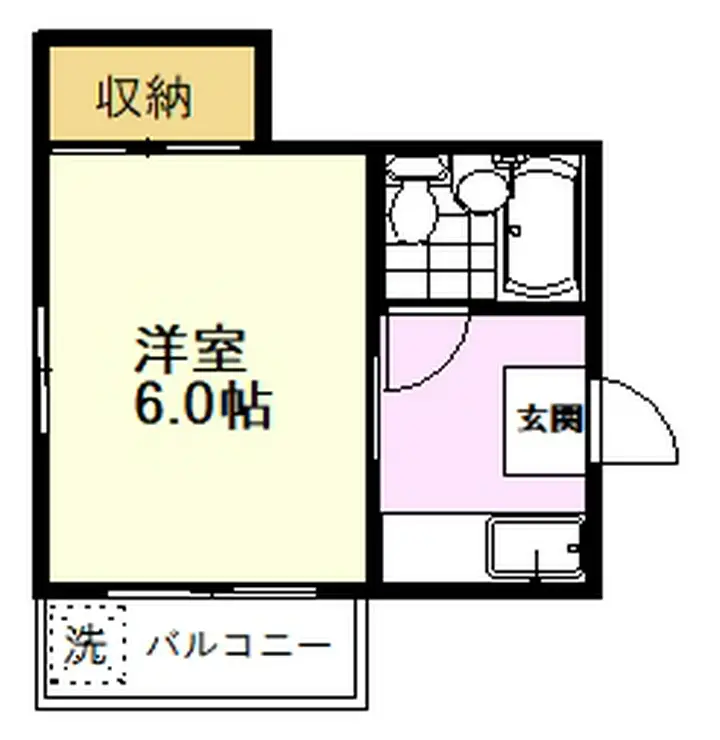メゾンドール 1階階 間取り