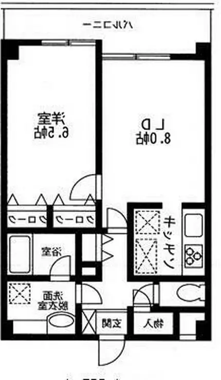ソレイユ西蒲田 7階階 間取り