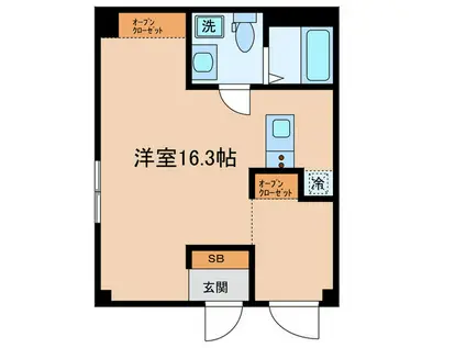 A-STONE東十条(ワンルーム/3階)の間取り写真