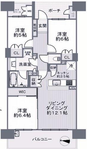 六甲アイランドCITY W7RESIDENCE 12番館