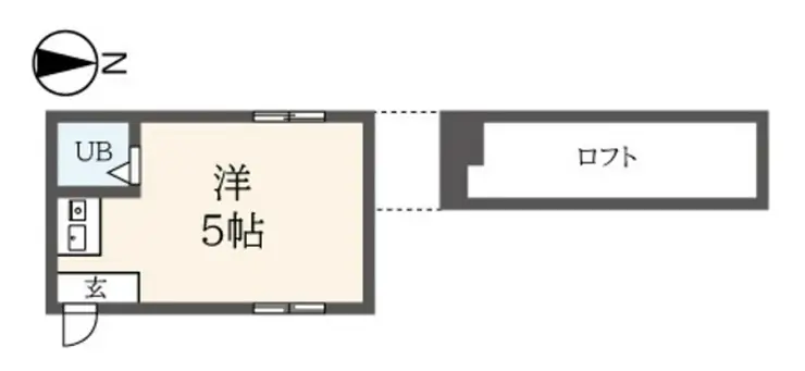 ベルビュー桑田高井戸 1階階 間取り