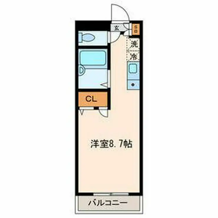 第6宮田ビル 2階階 間取り