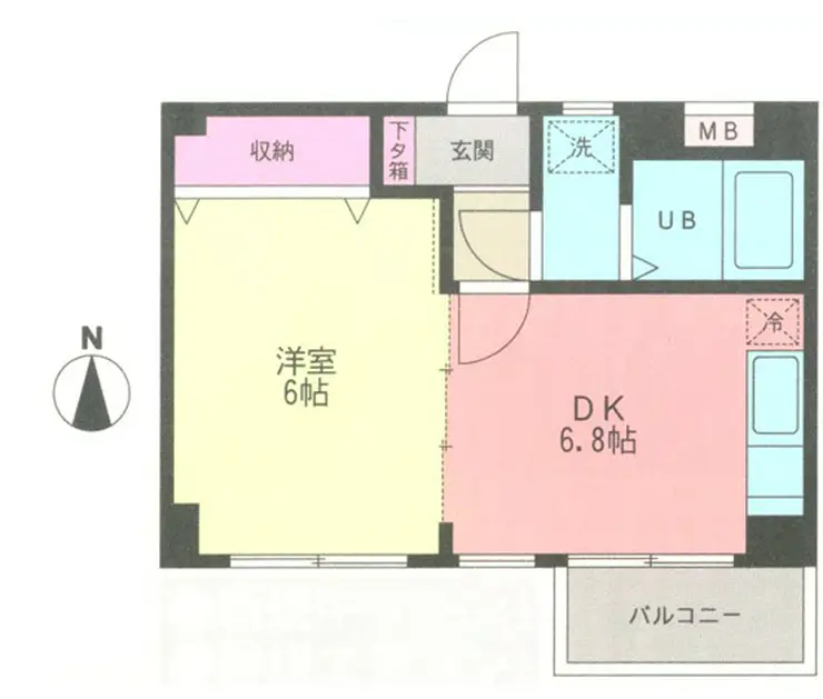 小杉EKビル 5階階 間取り