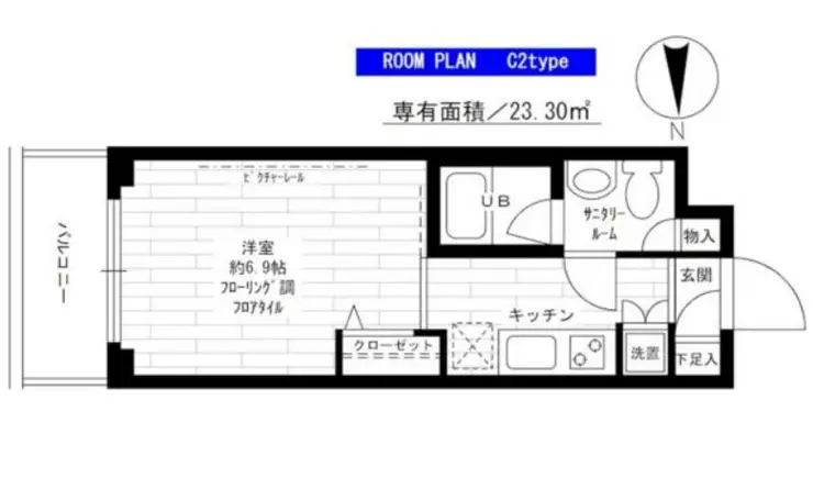 ステージファースト上落合 3階階 間取り