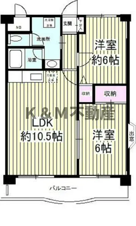 ブライトステージ南柏 2階階 間取り