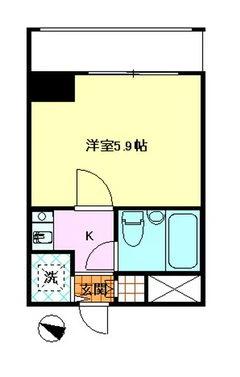 ライオンズマンション平和台第3 4階階 間取り