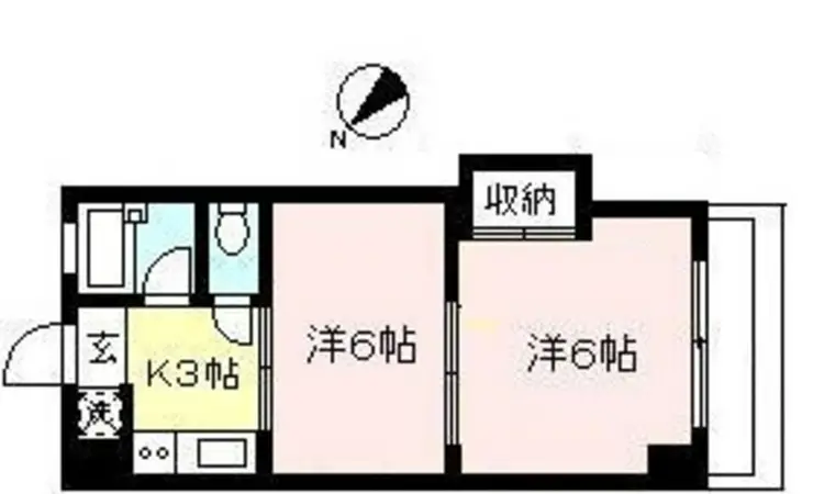 サンストーク 4階階 間取り