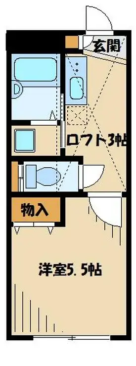 アークグレイス 2階階 間取り