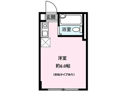 エトワール赤堤(ワンルーム/3階)の間取り写真