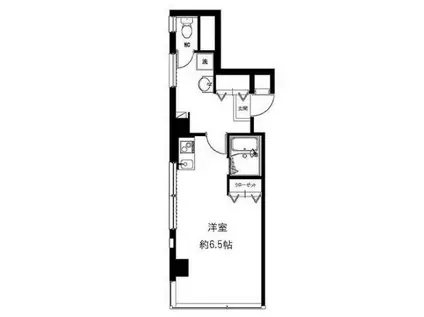 グリタァ小川町(ワンルーム/3階)の間取り写真