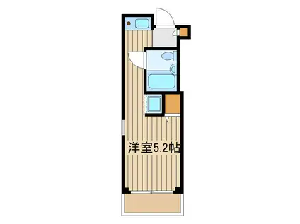 ニューキャッスル西荻窪(ワンルーム/3階)の間取り写真